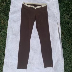 Hollister brown leggings